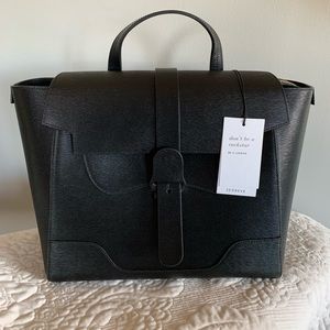 NWT Senreve Maestra Bag in Black Onyx Mimosa